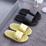 Home Plastic Couple Hotel Slippers