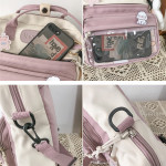 Women's Large-capacity Canvas Bag Cute Multi-purpose Shoulders