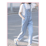 Summer Small Design Sense Niche Suspender Trousers