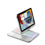 Compatible with Apple, Rotatable Bluetooth Ipad Touch Keyboard With Backlight