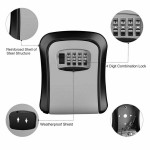 UK 4 Digit Combination Key Lock Box Wall Mounted Key Safe Security Box Outdoor