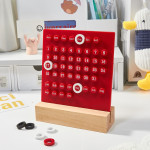 Perpetual Calendar Handmade Diy Ferring Table Calendar Desktop Decoration