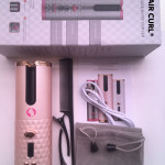 Charging automatic wireless curling iron