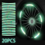 Colorful Luminous Car Reflective Strip Sticker