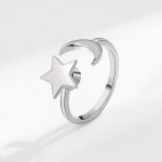 S925 Sterling Silver New Style XINGX Spinning Ring Female