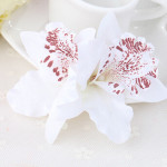 Double orchid flower of Thailand bride wedding flower hairpin beach holiday photo photo hair accessories factory