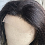 Reality Wig Headgear Lace Headgear Straight Body Wave Human Hair Wigs