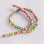 Bouquet Mille-fleurs Glass Straight Hole Beads String Material