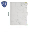 Removable Notepad With Marble Pattern