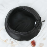 Avant-garde Sheepskin Elasticated Trendy Painter Hat