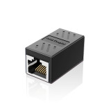  Network Cable To Connector Extender Adapter RJ45 Network Gigabit Dual-pass Broadband Crystal Head Adapter