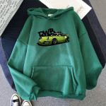 Initial D Hoodie Fashion For Porsche 911 RWB Hoody Long Slee