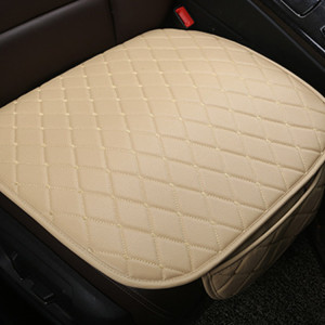 Non-slip Car Seat Cushion Single Piece Full Leather Without Backrest Car Supplies