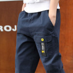 Boys' Casual Pants Spring And Autumn Decoration Body