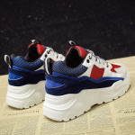 Korean casual thick bottom wild student running shoes