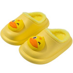 Boy's Home Waterproof Indoor Female Baby Winter Non-slip Kids Cute Plush Slippers