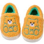 Home Cartoon Warm Slippers With Soft Bottom Hair