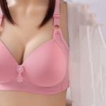 Thin Breathable Underwired Bra Comfortable Push Up And Anti-sagging Breast Holding Non-magnetic