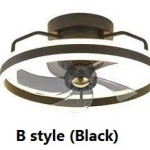 Simple Fashion Living Room Bedroom Dining Room Fan Lamp