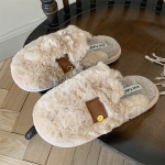 Warm Baotou Cotton Slippers For Women