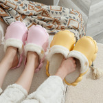 Women's Fashion Simple Detachable Cotton Slippers