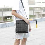 Woven Men's Fashion Casual Shoulder Bag