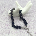 Fashion Obsidian Stone Bracelet Is Irregular