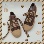 Small Cookie Canvas Shoes Sheep Puffs Lolita Original Wild Biscuit Shoes