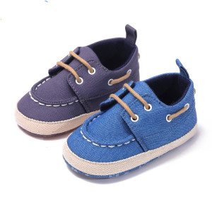 Canvas Shoes Boys Baby Peas Soft-soled Non-slip Toddler Shoes