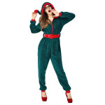 Christmas Tree Shape Casual Home Everyday Bodysuit