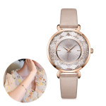 Vintage Forest Leather Ladies Watch