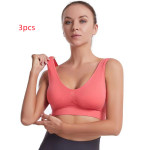 Yoga Sports Bra Hollow Mesh Breathable Large Size