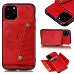 Applique Leather Double Buckle Phone Case