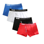 4pcs Boxer Mens Cotton Underpants