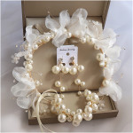 Hair Band Super Fairy Beaded Shape Pearl Hair Accessories