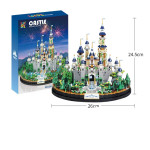 Fairytale Castle Building Series Micro Particle Assembling Building Block Toys