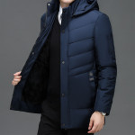 Velvet Padded Middle-aged And Elderly Warm Cotton-padded Coat