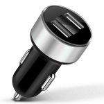 LED digital display car charger