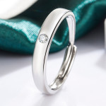 Men's And Women's Fashion Simple Couple Couple Rings