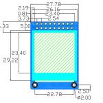 1.3 Inch 240X240 IPS LCD Full Color Display Plug-in