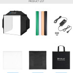 40cm Small Studio LED Folding Product Photo Light Box Simple Shooting Light