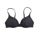 No Steel Ring Thin Bra Glossy And Simple Fashion Push Up Underwear