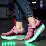 Children's Lighted Smooth-wheeled Heelys