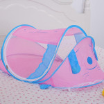 Bracket Music Small Yurt Baby Child Bed Mosquito Net 0-2 Years Old Baby Puppy Mosquito Net