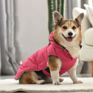 Dog Cotton Coat Anti-splash Water Detachable Pet Clothes