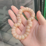 Natural Bodhi Root Pig Large Intestine Hand String Around Finger Soft Play Bracelet