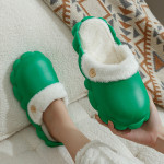 Women's Fashion Simple Detachable Cotton Slippers