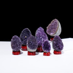 Natural Amethyst Cluster Degaussing Crystal Block