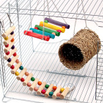 Rat parrot toy swing climbing ladder