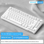 Wireless Mechanical Keyboard Bluetooth The Third Mock Examination